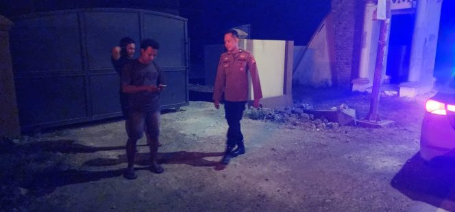 
 Berikan Rasa Aman kepada Warga, Personel Polsek Palakka Laksanakan Patroli Biru