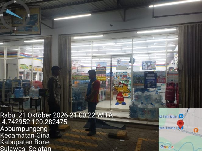 
 Cegah Gangguan Kamtibmas, Polsek Cina Imbau Pemilik Toko Pasang CCTV
