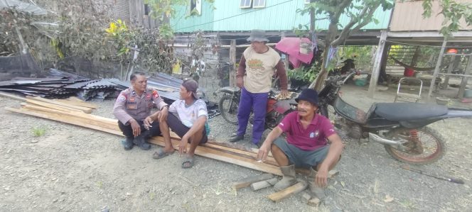 
 Bhabinkamtibmas Aipda A. Sudirman, S.H. Laksanakan DDS dan Sampaikan Pesan Kamtibmas kepada Masyarakat