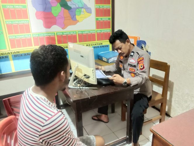 
 KSPKT 1, Polsek Ulaweng, AIPTU Andi Hendra, Terima Laporan, Kehilangan, Surat-Surat Penting, dari Masyarakat,