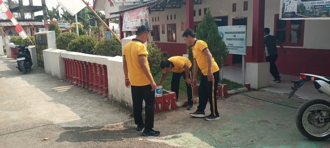 
 WAKA POLSEK MARE PIMPIN KEGIATAN KURVEI DI KANTOR DESA TELLU BOCCOE