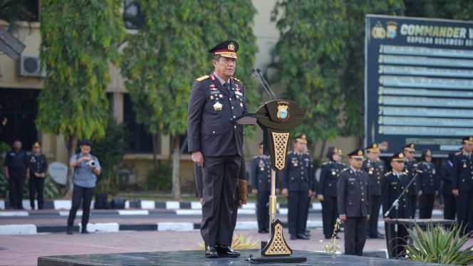 
 Kapolda Sulsel Pimpin Upacara Peringatan Hari Kesaktian Pancasila