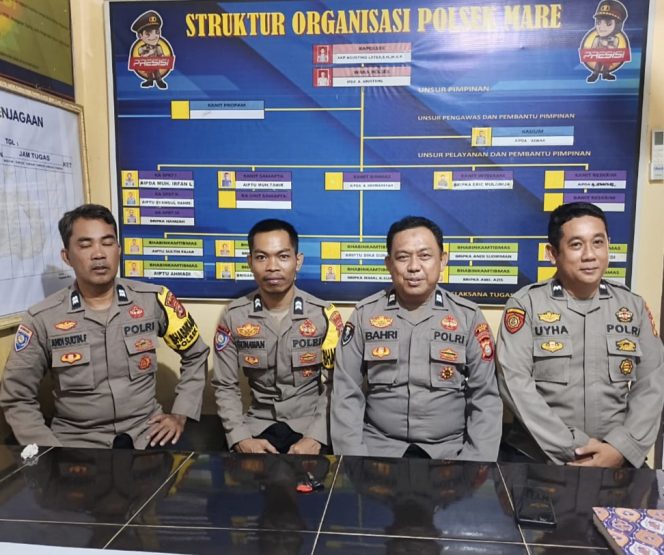 
 POLSEK MARE SIAP MELAYANI MASYARAKAT KECAMATAN MARE SELAMA 1X24 JAM