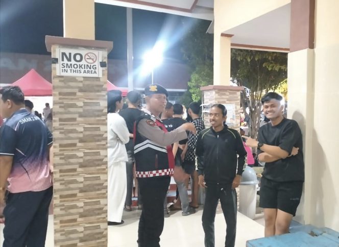 
 PS. KANIT SAMAPTA POLSEK MARE IMBAU PEMUDA AGAR MENJAUHI NARKOBA DAN TINDAKAN MELAWAN HUKUM