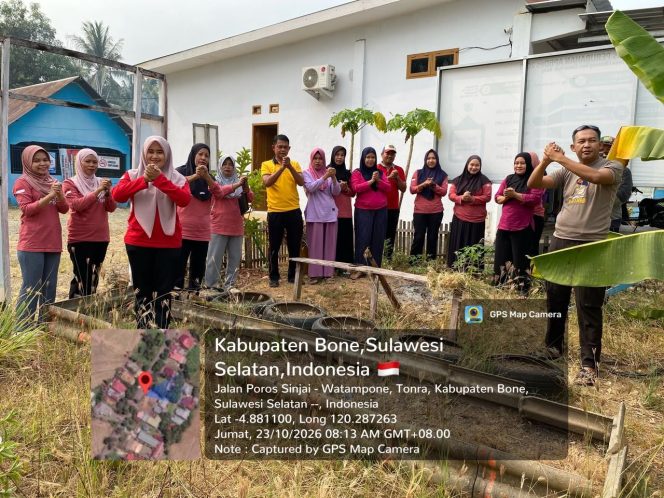 
 Kapolsek Tonra  Ajak Masyarakat Peduli Lingkungan ( Green Policing)