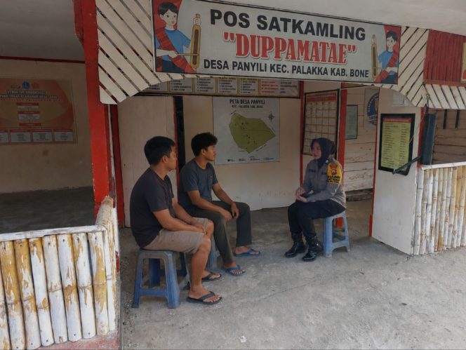 
 Perkuat Satkamling, Bhabinkamtibmas Harapkan Kamtibmas Tetap Kondusif
