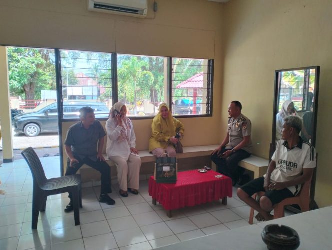 
 IPTU A.SOFYAN  KUNJUGAN DI DESA ,CEGAKRIMINAL POLSEK TONRA,  POLRES BONE