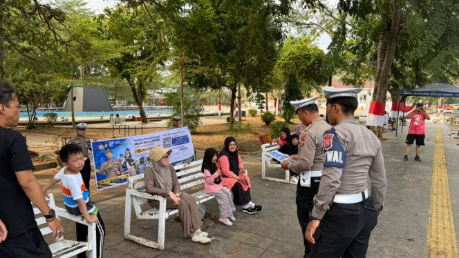 
 Car Free Day Jadi Ruang Sosialisasi, Polres Bone Kenalkan Sistem Penerimaan Siswa Baru (SPMB) SMA Kemala Taruna Bhayangkara Tahun ajaran 2027/2028