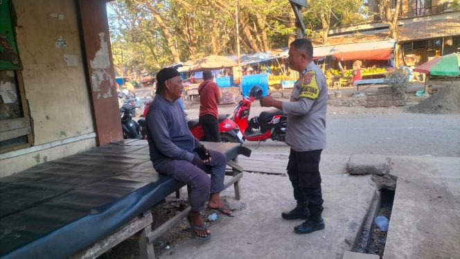 
 Tak Sekadar Berkunjung, Aiptu Ulpiadi Dorong Komunitas Ojek Jadi Mitra Kamtibmas